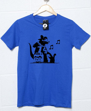 Banksy Ghetto Rat Unisex T-Shirt For Men And Women 8Ball